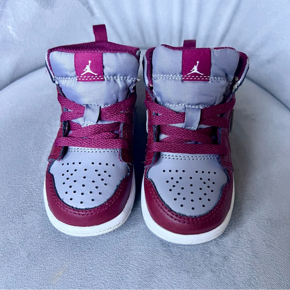 Air Jordan 1 Mid TD Toddler Sneakers - Picture 4 of 7